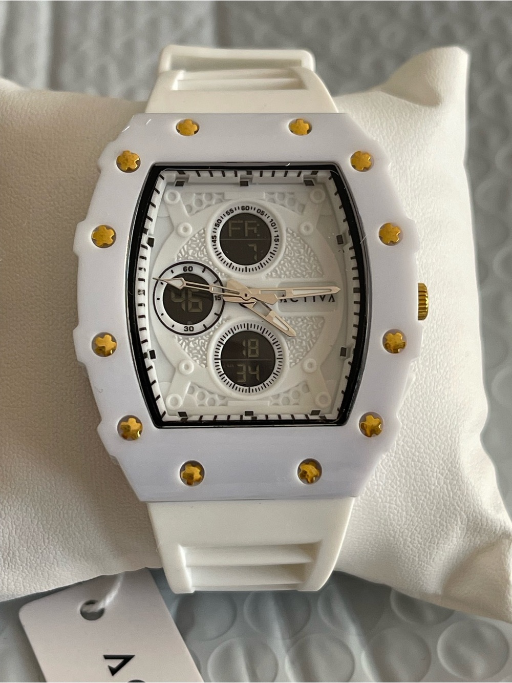 Activa X Invicta Digital Essentials Men's Watch - 42.8mm, White new - Picture 3 of 12